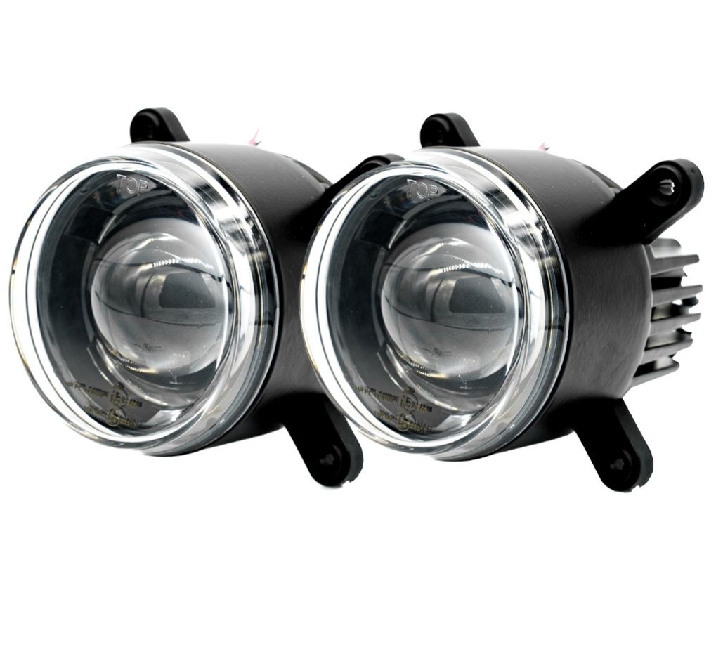 Accessori per altri veicoli: Hyperios LED Hauptscheinwerfer SET 90mm (Fernlicht) – Nuovo (secondo la descrizione) da Brittern venduto da aeb_6mw6