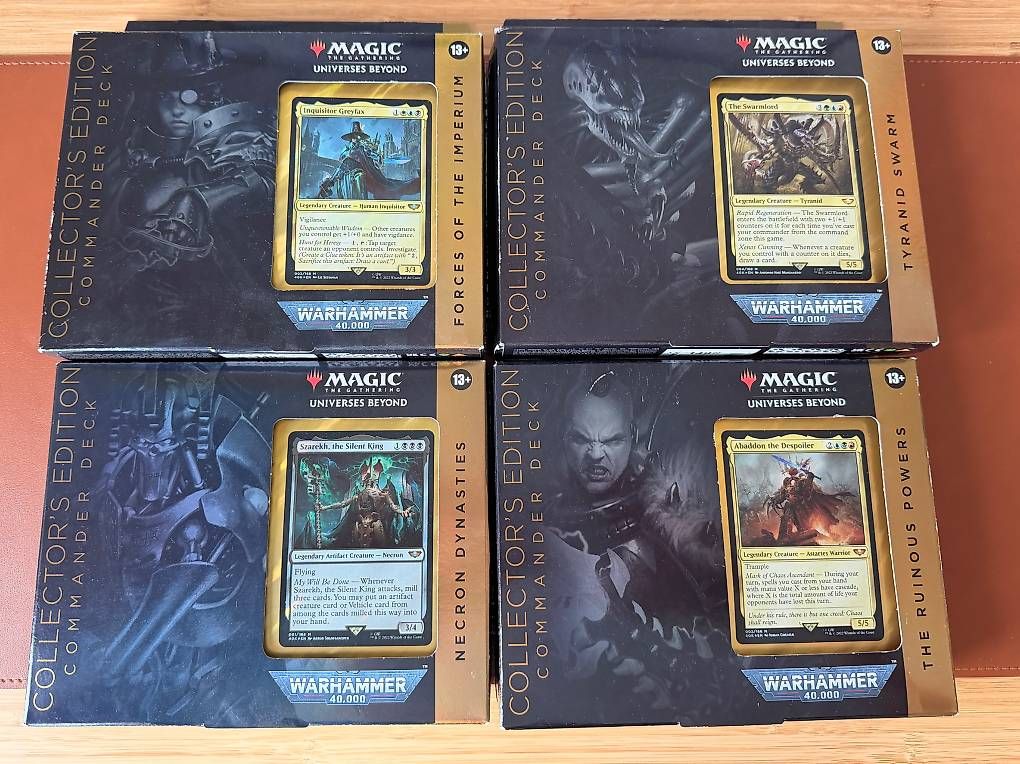 Giochi: Magic The Gathering Warhammer 40K – Nuovo e nell'imballaggio originale da Einsiedeln venduto da Tb_58