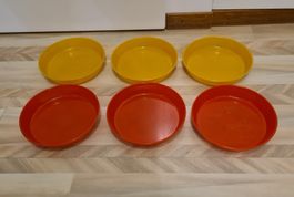 Vintage Retro Camping Outdoor Teller Kunststoff 80er Jahre