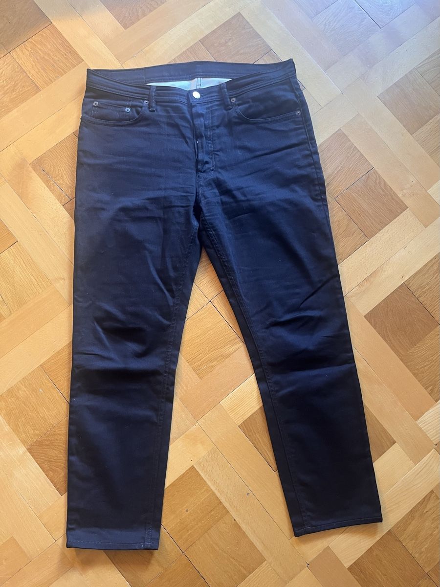 Jeans: Acne Studios River Jeans Black - W34L32 – Usato da Zürich venduto da sundance_kid 2