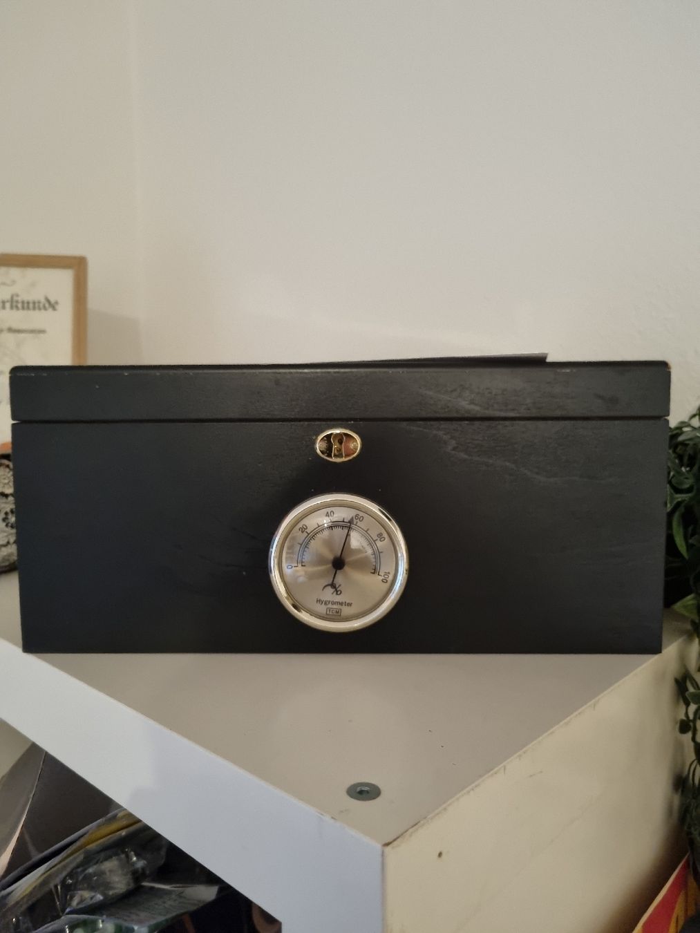 Humidor Zedernholz, neuwertig, Top Zustand (Neu (gemäss Beschreibung ...