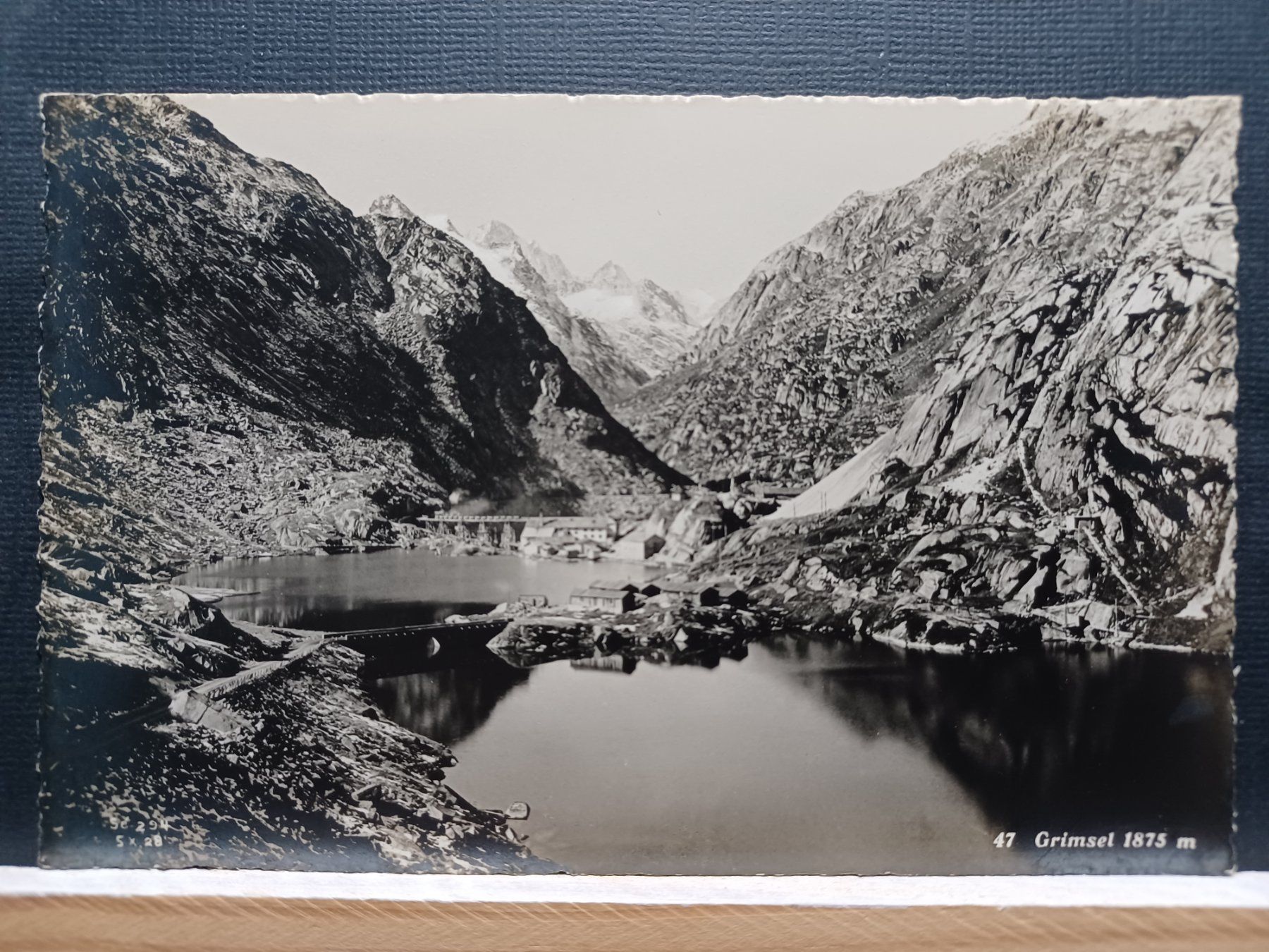 Cartoline postali: No. 47, Grimselsee, 1875 m – Usato da Aarau Rohr venduto da mgvw