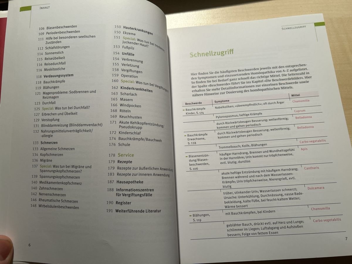 Bücher: Homöopathie schnell & einfach - Michael Schlaadt, Trias – Gebraucht aus Aarau von R-O-G-E-R 3