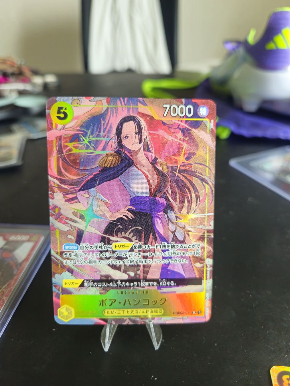 Bandai Carte collezionabili: One Piece TCG Boa Hancock AA PRB02-017 – Nuovo (secondo la descrizione) da Bern venduto da Michael-06 1