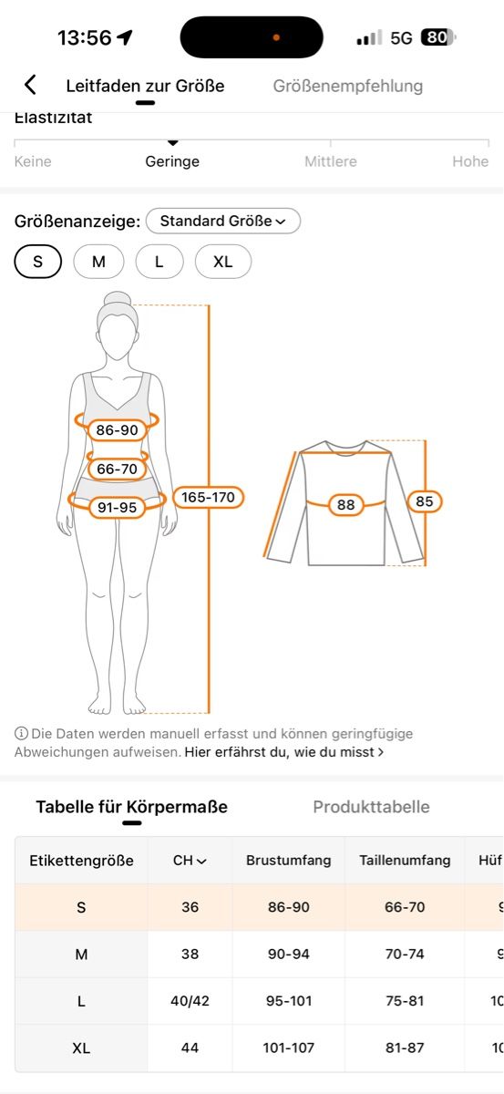 Kleider: Strickkleid Wickeloptik Grösse S Neu – Neu und originalverpackt aus Vezia von sidu03 5