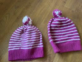 Wintermützen ca. 4 Jahre 2 Stück
