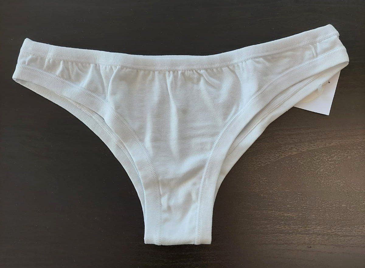Altra biancheria intima: 2x Brasil Slip weiss Grösse 36 – Nuovo (secondo la descrizione) da Möhlin venduto da angelo_d_oro 1