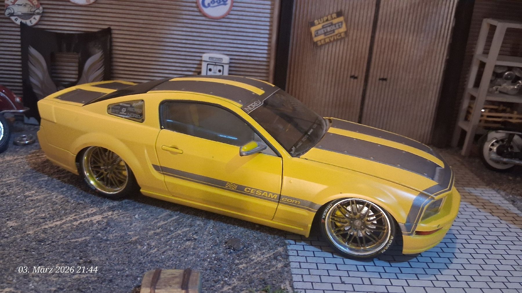 Norev Modellini d'auto: 1:18 Ford Mustang Cesam – Usato da Wolfenschiessen venduto da 2-stroke-garage 2