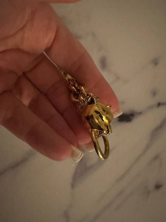 Bracciali & Braccialetti: Guess Armband gold mit Tigerkopf – Usato da Pfäffikon SZ venduto da Melanie335 1