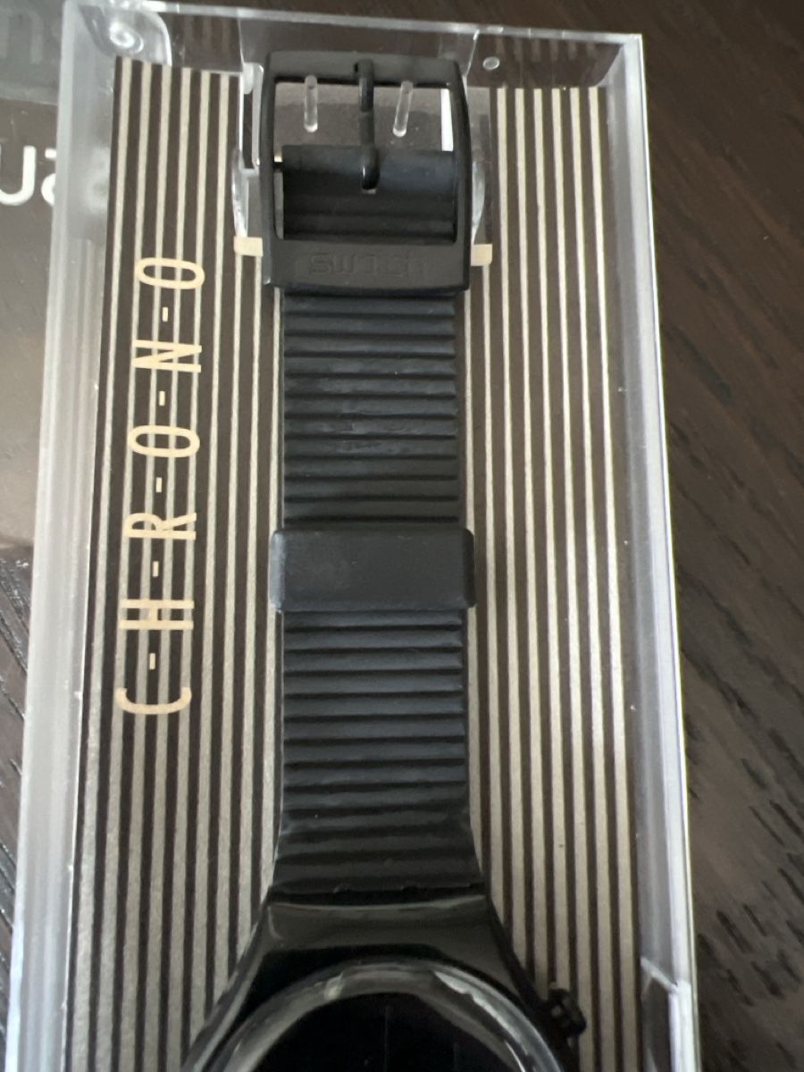 Swatch Orologi: Swatch Chrono (SCB110) Moonshadow – Nuovo e nell'imballaggio originale da Künten venduto da Spike17 2