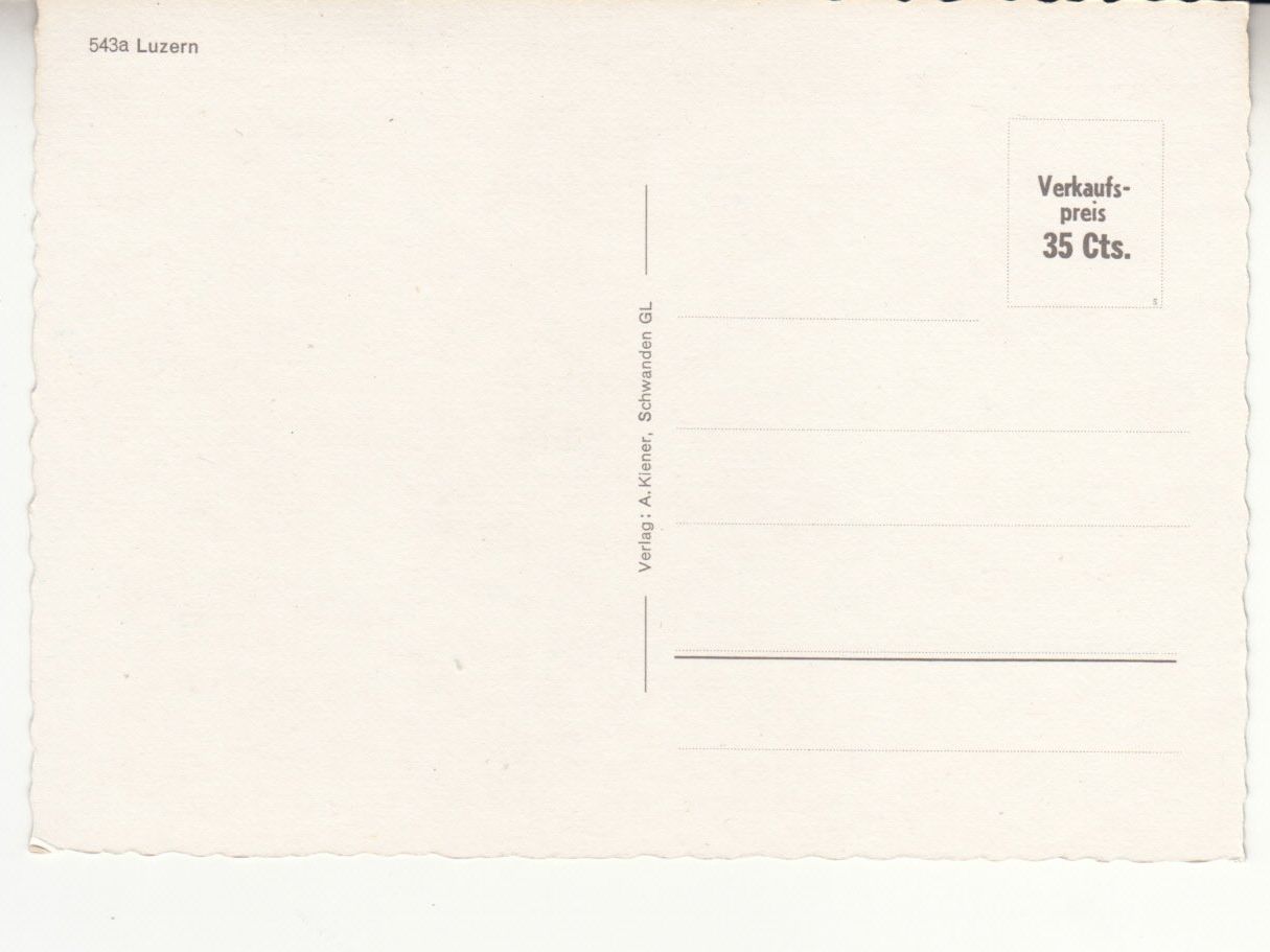 Cartes postales: Luzern ca. 1960 – D'occasion à Bürglen TG par StampGraf 1