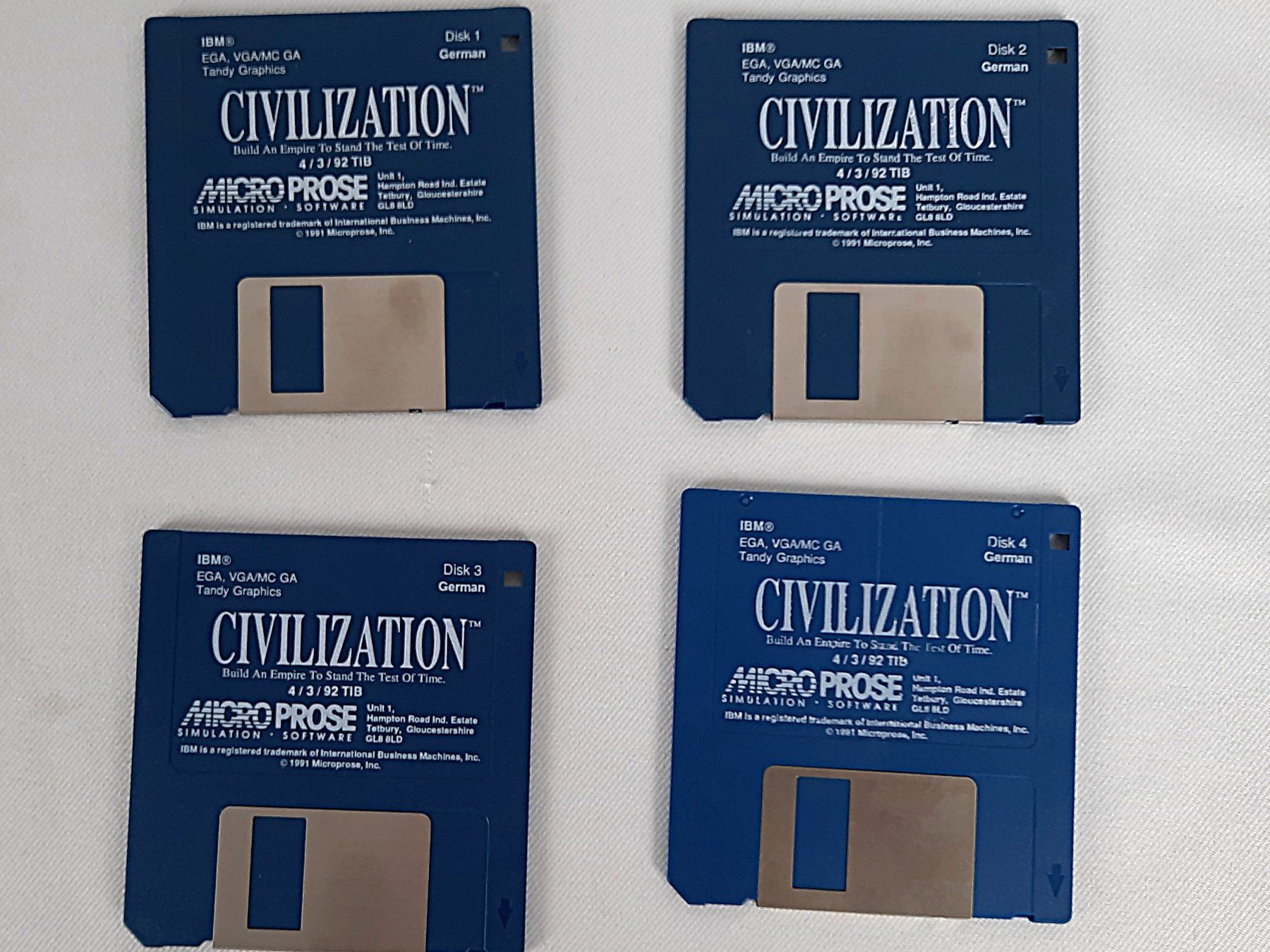 Spiele: MICROPROSE: "Sid Meier's Civilization" – Gebraucht aus Beinwil am See von Restwert_Beinwil 6