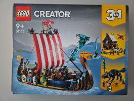 LEGO Creator 31132 Wikingerschiff mit Midgardschlange