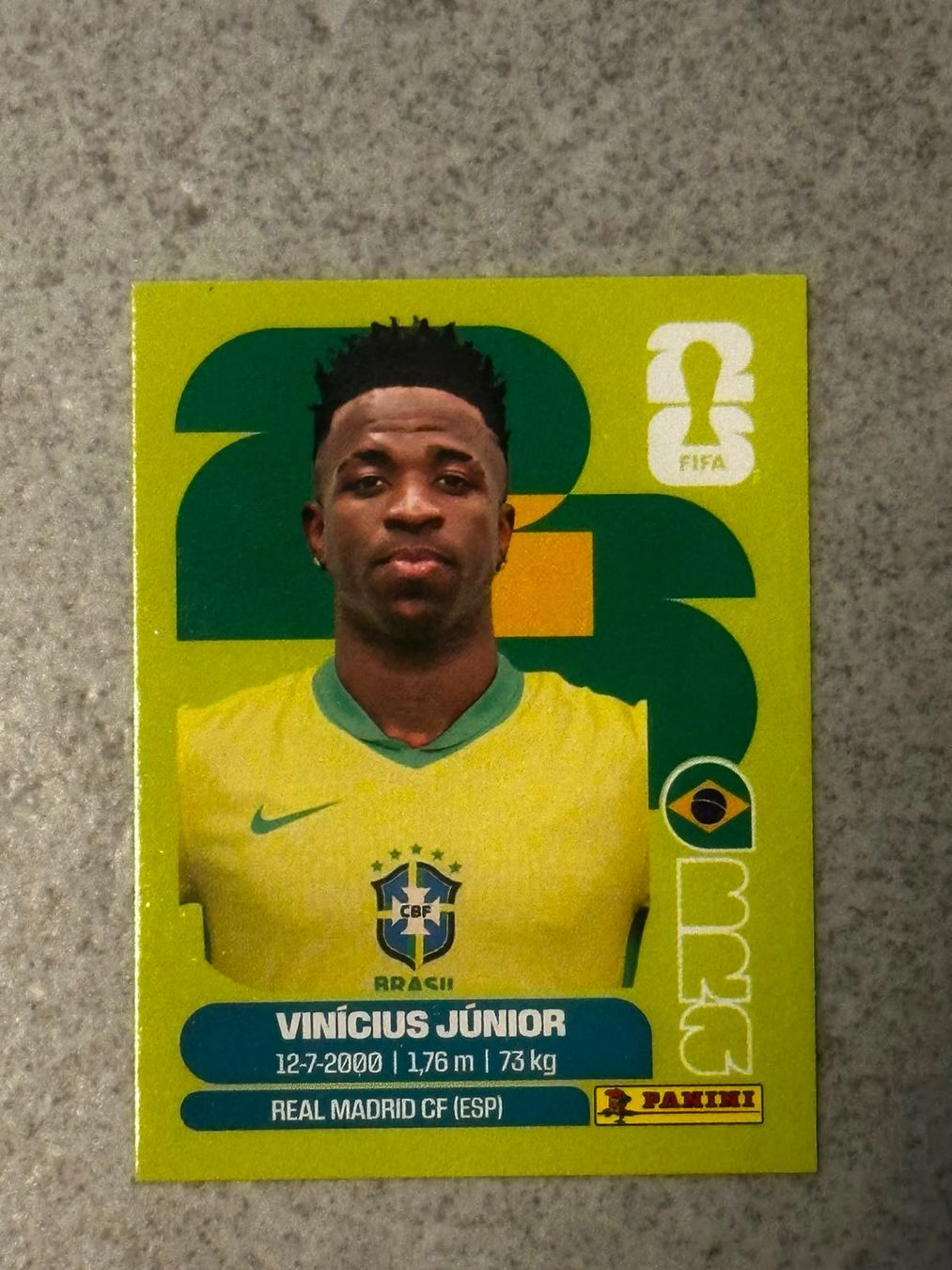 Panini Carte collezionabili: Panini 2026 - Vinícius Júnior  – Nuovo (secondo la descrizione) da Zürich venduto da shadow1109