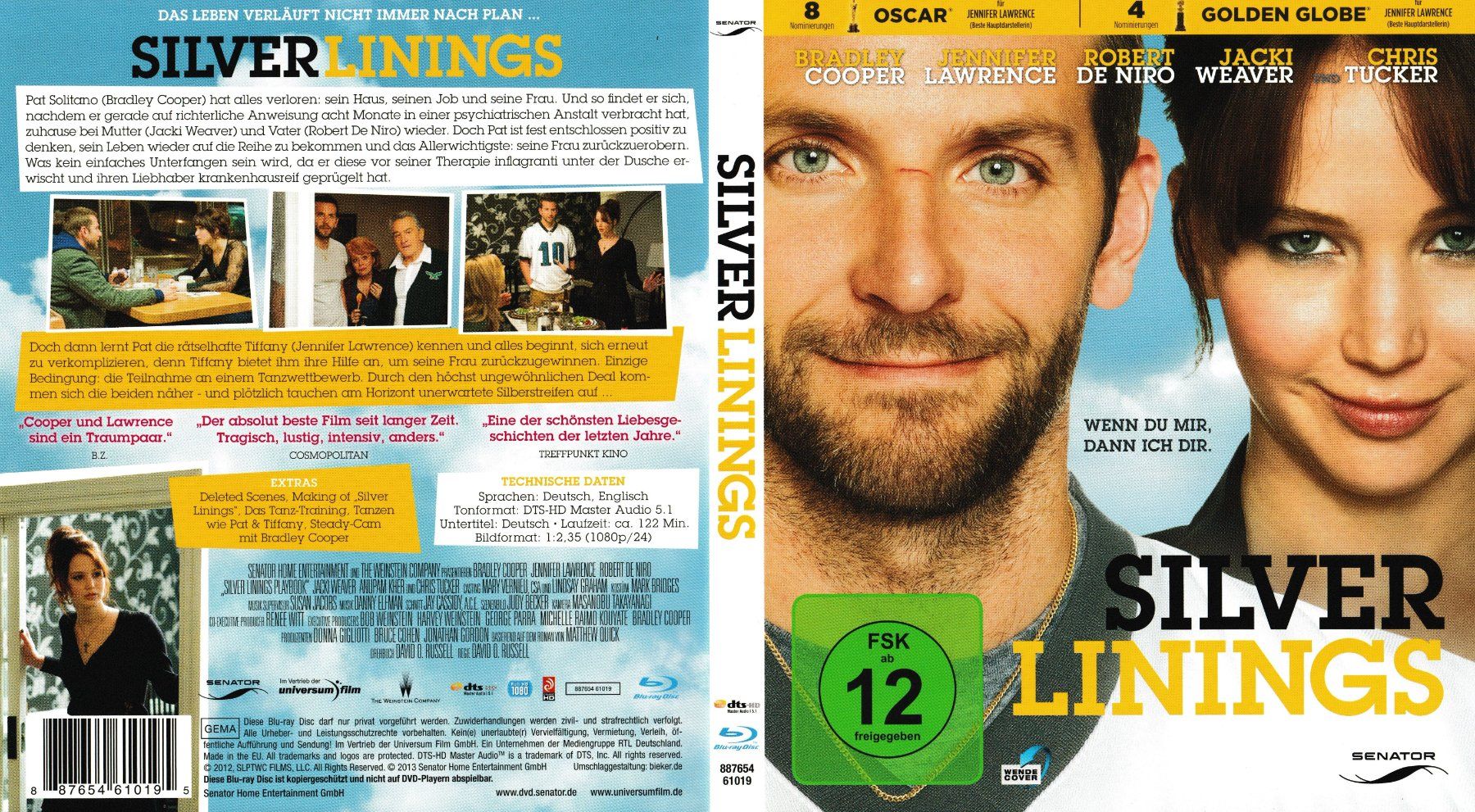 Tutti i DVDs: Blu-Ray - Silver Linings – Usato da Langnau am Albis venduto da MediaRescuerKeLoX