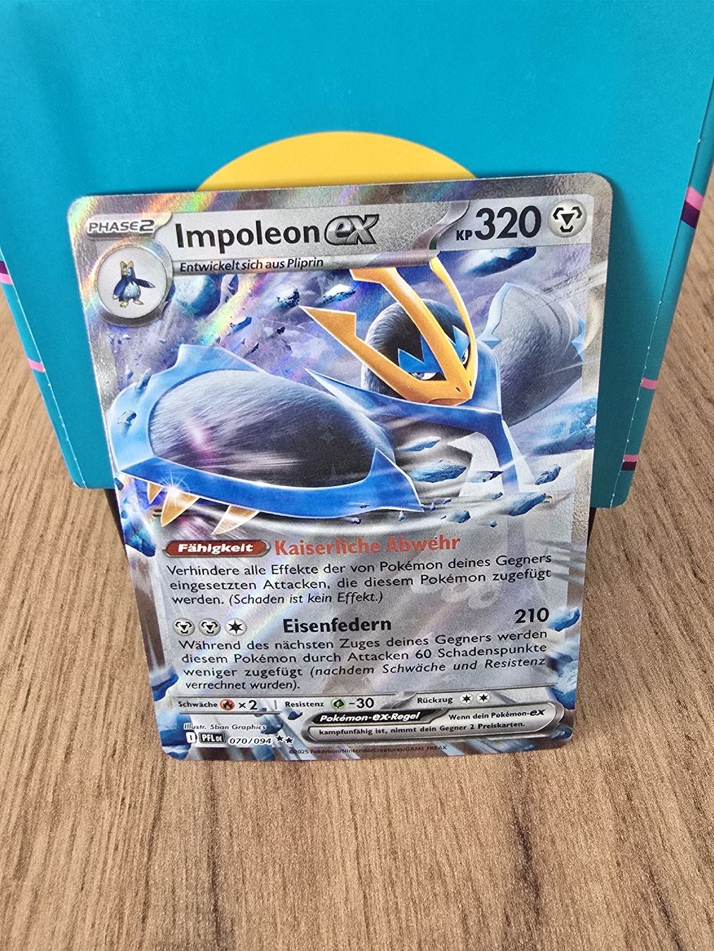 Pokémon Sammelbilder & Trading cards: Impoleon ex 070/094 / Near Mint  – Neu (gemäss Beschreibung) aus Naters von alissa.s