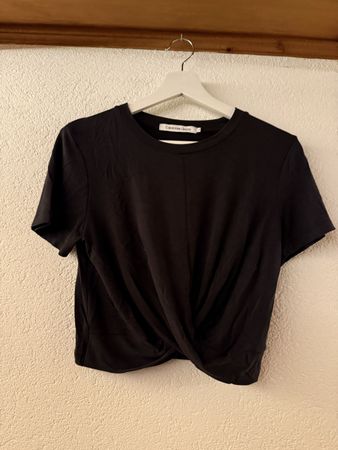 Calvin Klein Jeans Damen T-Shirt schwarz 