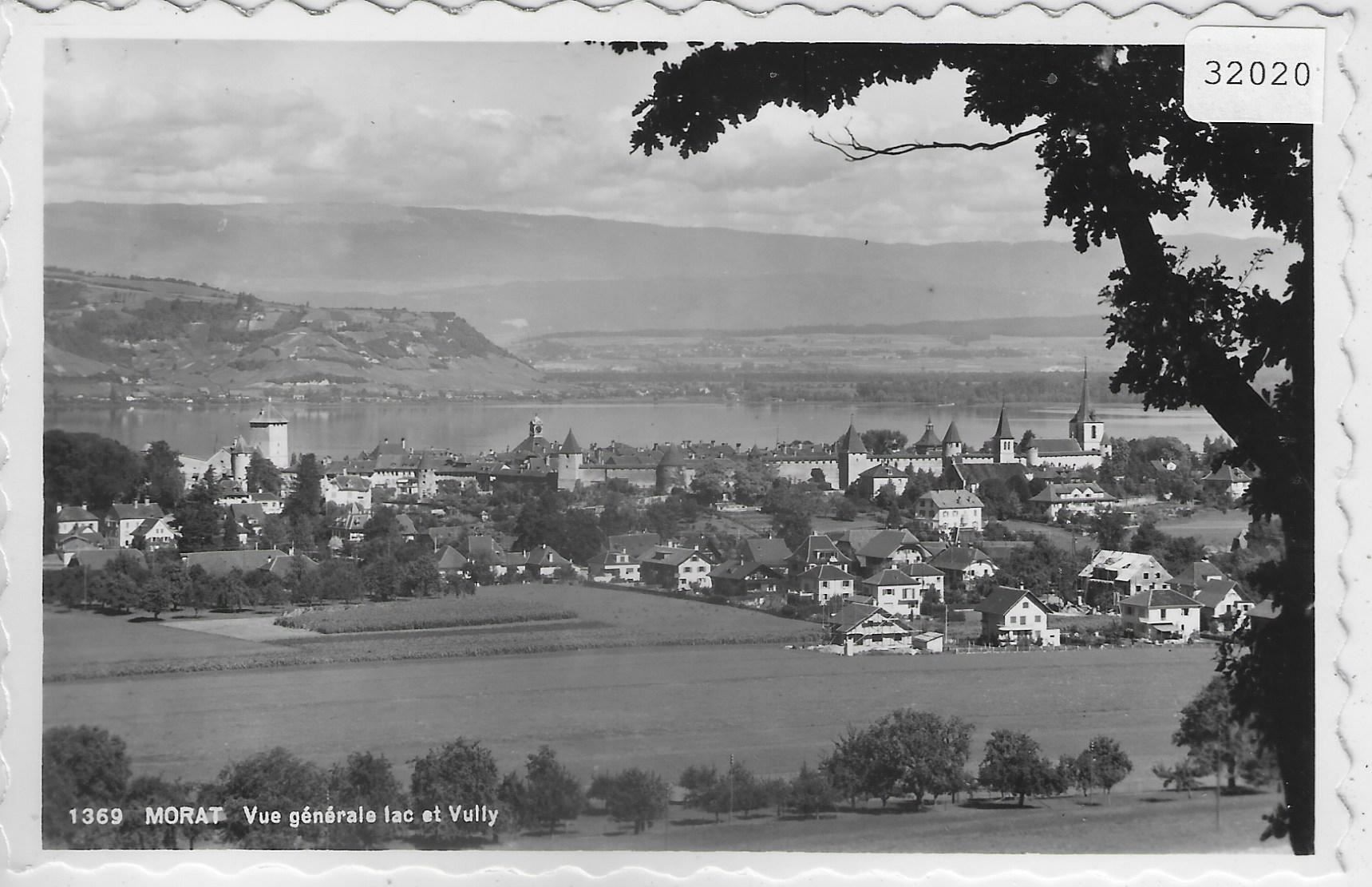 Ansichtskarten: Morat - Vue generale lac et Vully – Gebraucht aus Ettingen von Kartenplanet