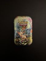 Pokemon Sammelkarten Dose Leafeon Metallbox gebraucht