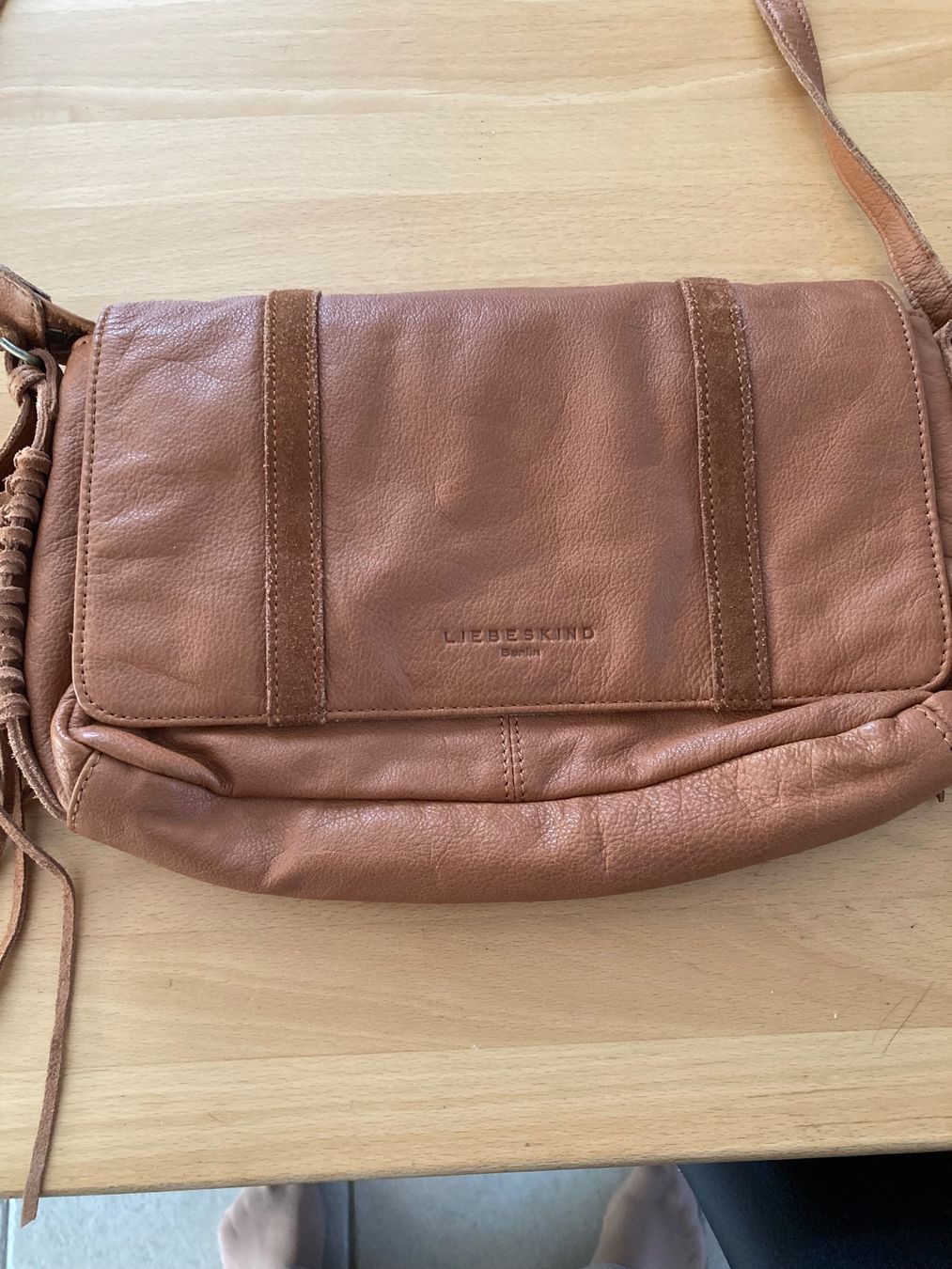 Liebeskind Taschen für Damen: Tasche Liebeskind Leder braun mit Fransen – Neu (gemäss Beschreibung) aus Volketswil von Alibaba40
