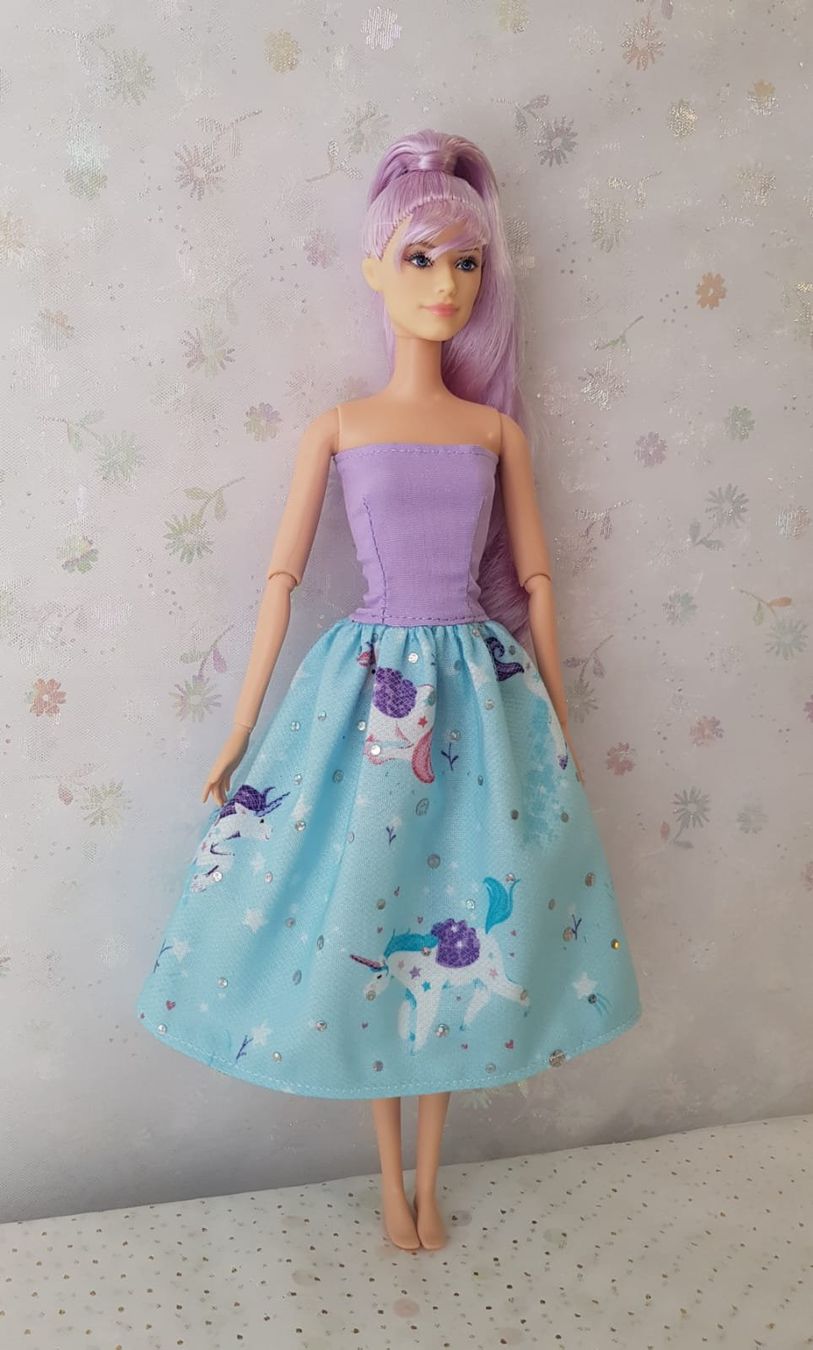 Bambole: Barbie Kleid – Nuovo (secondo la descrizione) da Lachen SZ venduto da Sakura4hime 1