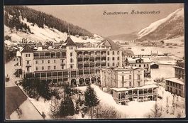 Davos, Ansicht vom Sanatorium Schweizerh