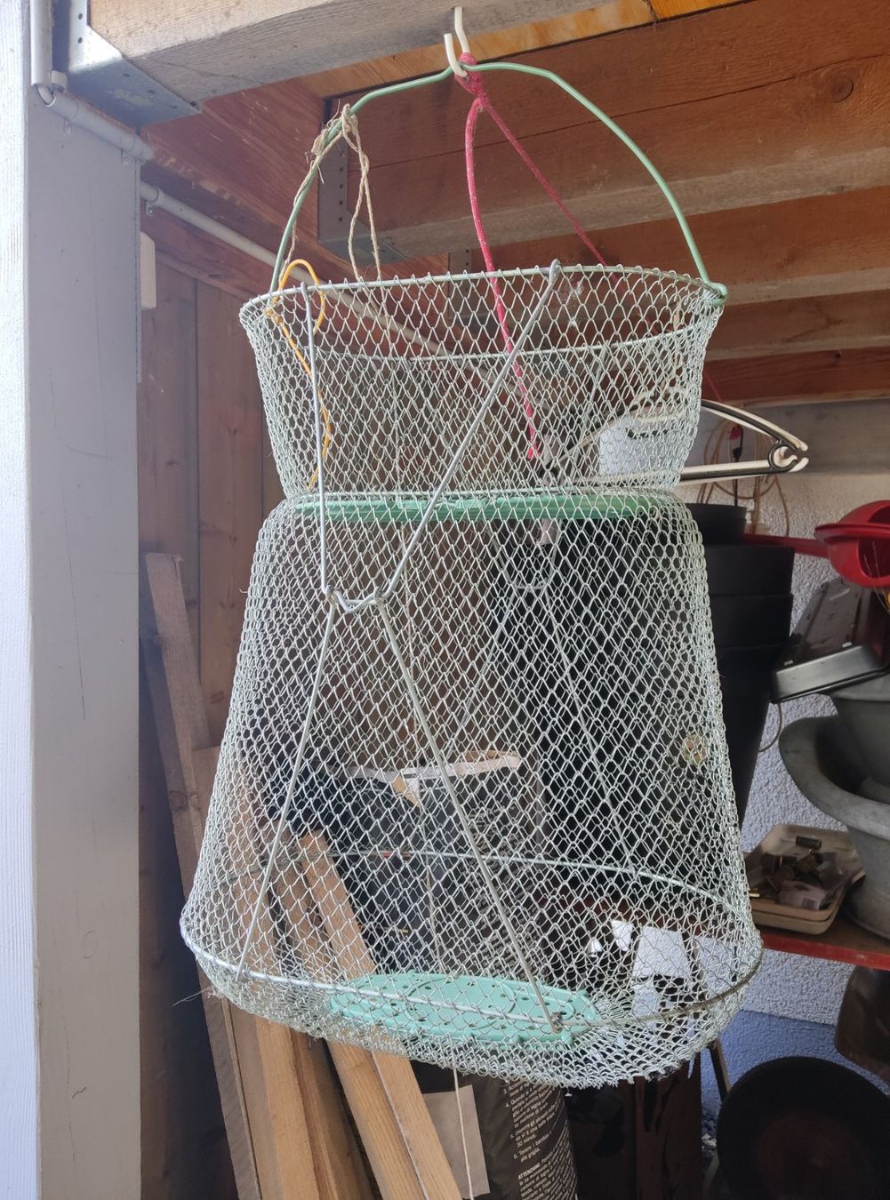 Altro per la casa: Fisch korb,rost metal – Usato da Vicques venduto da prairie0809