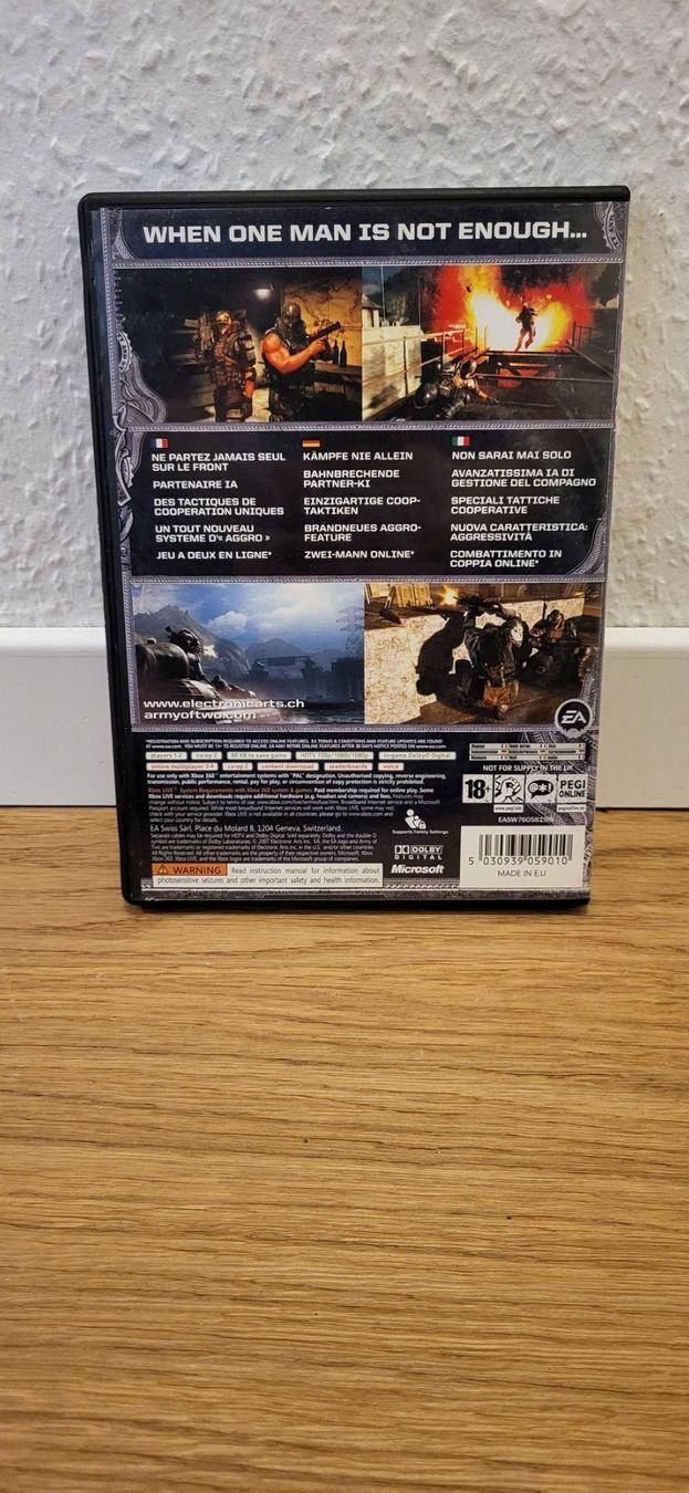 Microsoft Giochi: Xbox 360 - Army of Two – Usato da Münsingen venduto da Heroism2010 1