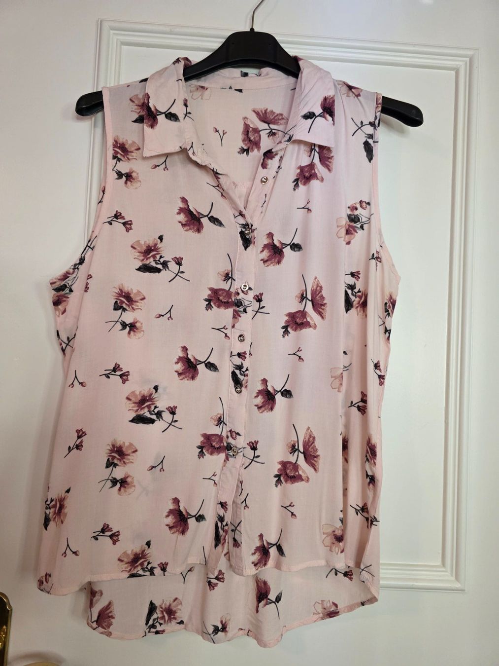 Camicette: Sommerliche Bluse, ärmellos, Gr. 40, florales Muster – Usato da Wald ZH venduto da CapLux 8