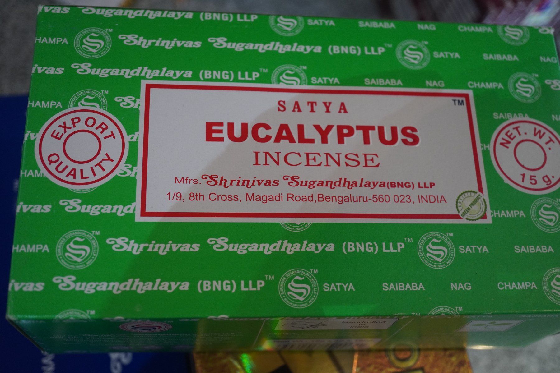 Candele: Nag Champa Eucalyptus   Räucherstäbchen BOX – Nuovo e nell'imballaggio originale da Eschenbach SG venduto da topstone 5