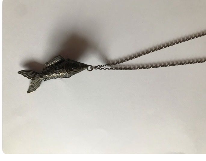 Catenine: Collier poisson metal – Usato da Küssnacht am Rigi venduto da CALIFRASQUI 1