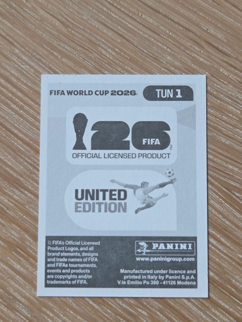 Panini Carte collezionabili: Panini FIFA WM 2026 TUN 1 – Nuovo e nell'imballaggio originale da St-Imier venduto da Mod_qd95 1