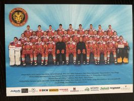 SCL Tigers Mannschaftsfoto Saison 14/15 Eishockey