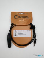 CORDIAL CPM 1.5 FW-UNB Mikrofonkabel 3.5mm Klinke