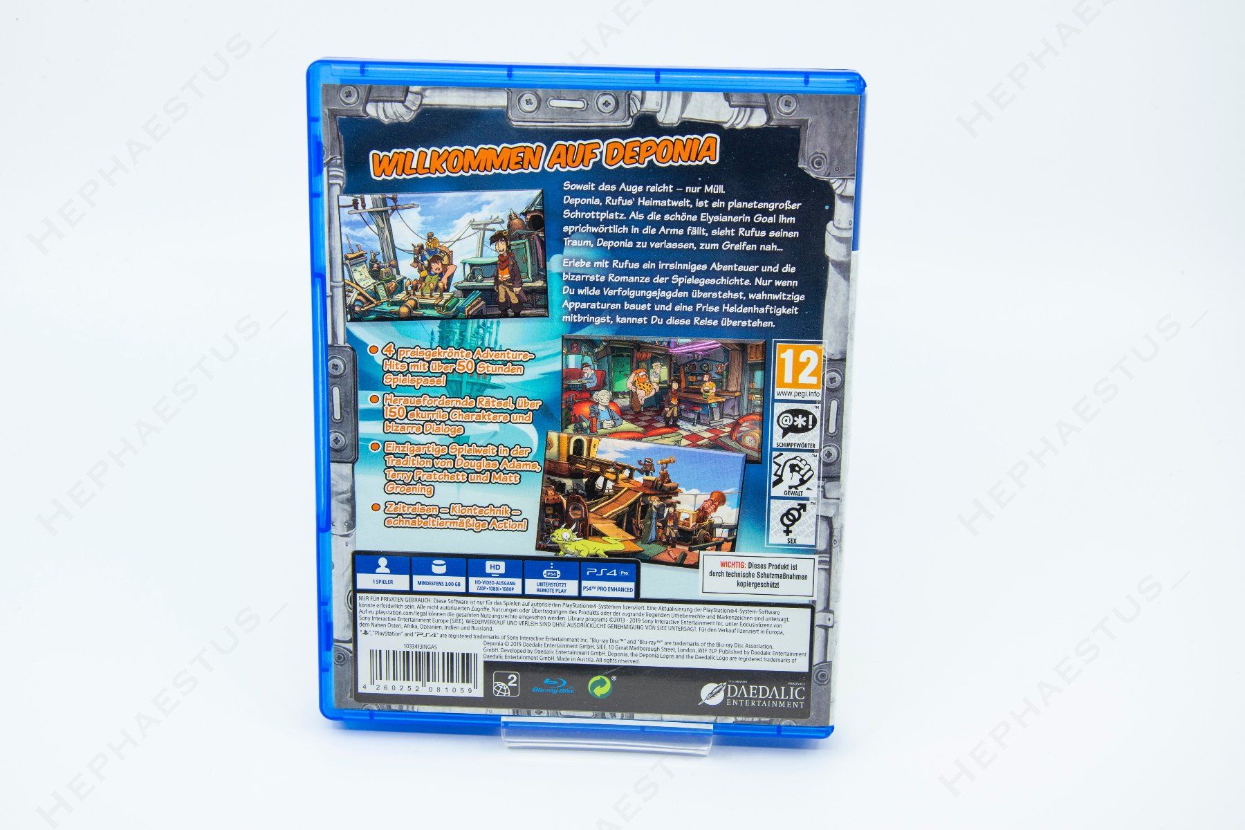 Jeux: Deponia Collection PS4 – D'occasion à Effretikon par Hephaestus_ 1