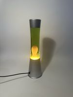 i-Total XL2346 – Lampe à lave 40 cm –vert/jaune–base silver