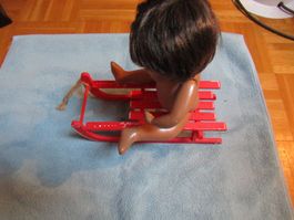 Sasha Puppe baby + luge