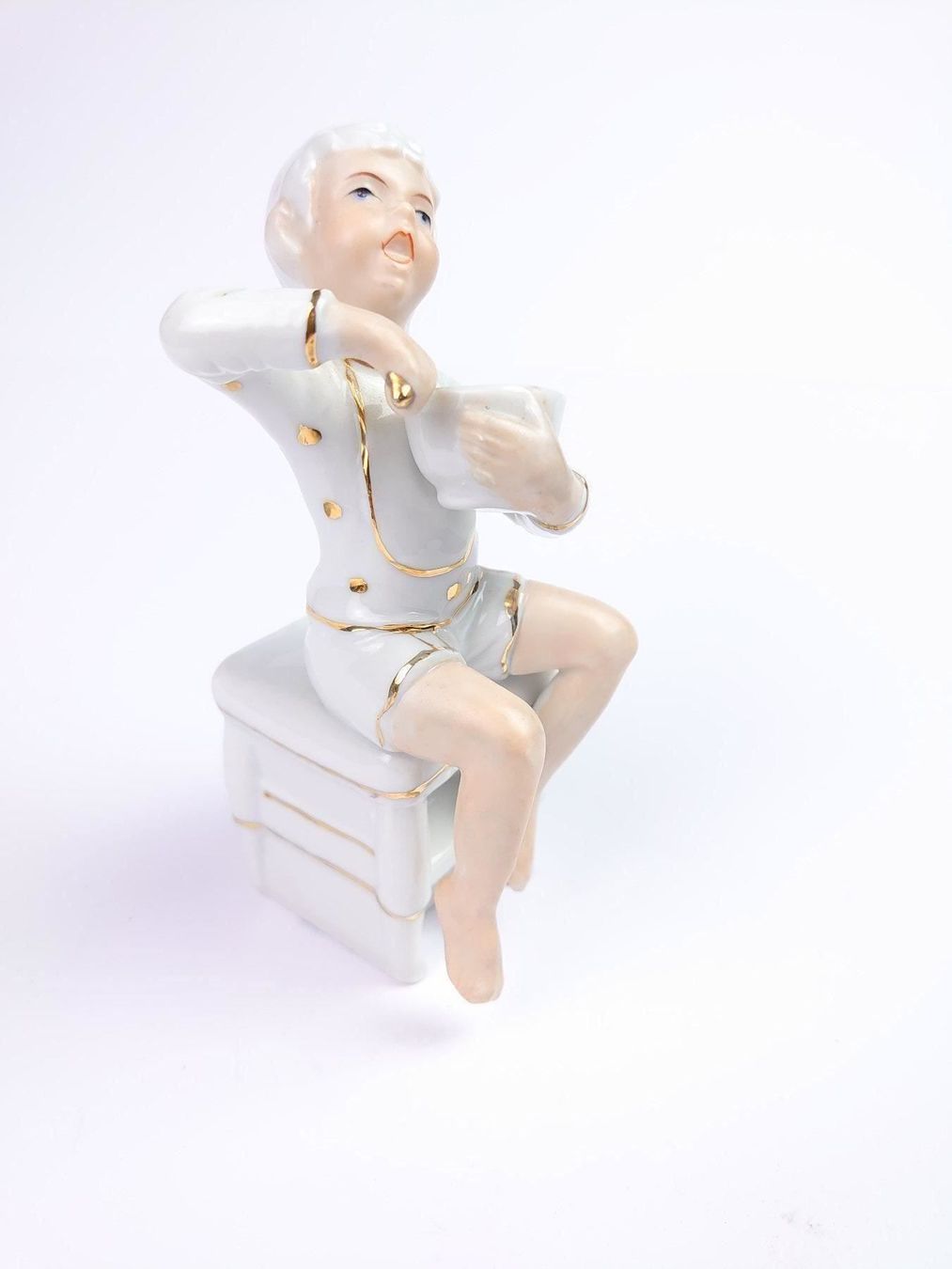 Statuette: Porzellan Figur Bäckerjunge – Usato da Zürich venduto da mobilix 6
