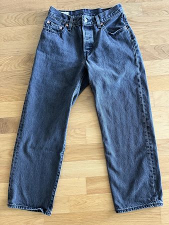 Levi's 501 90s Jeans Grau W25 L27