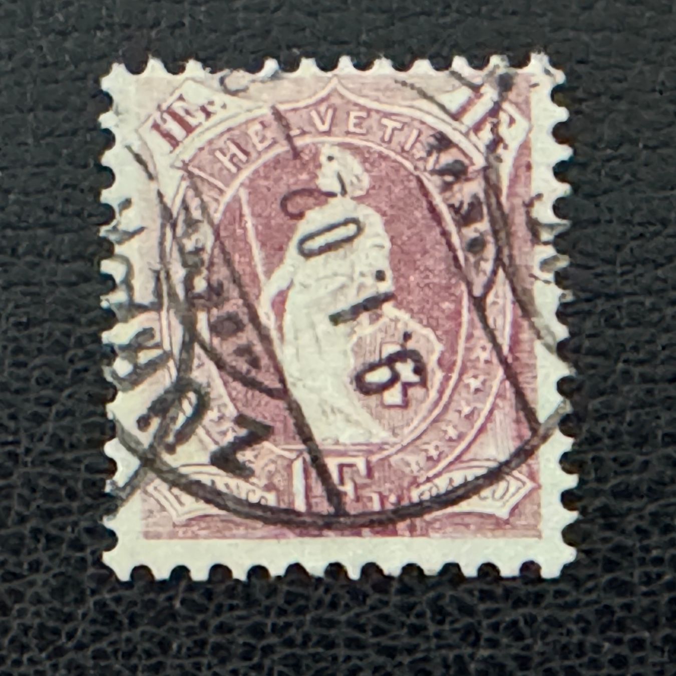 Tous les timbres: Stehende Helvetia 1900, 71E, gestempelt – D'occasion à Stallikon par HILDECH1