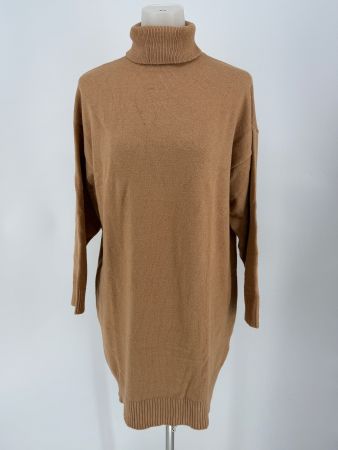 Rollkragen Strickkleid Gr. M/L von Chicorée