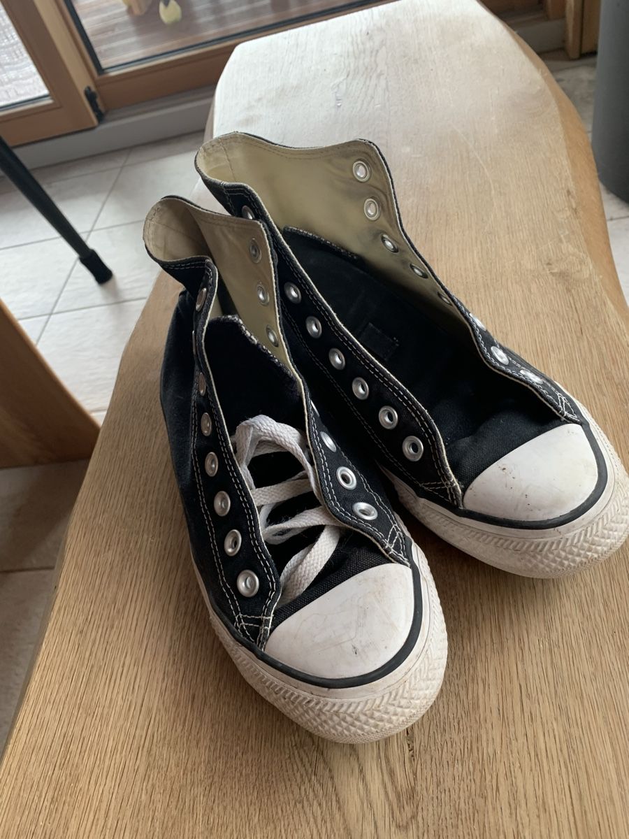 Scarpe da uomo: Converse schwarz Grösse 39.5 – Usato da heiligenschwendi venduto da bonitasunny 1