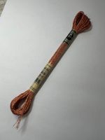 Stickgarn DMC, Mouliné,  Kupfer, neu