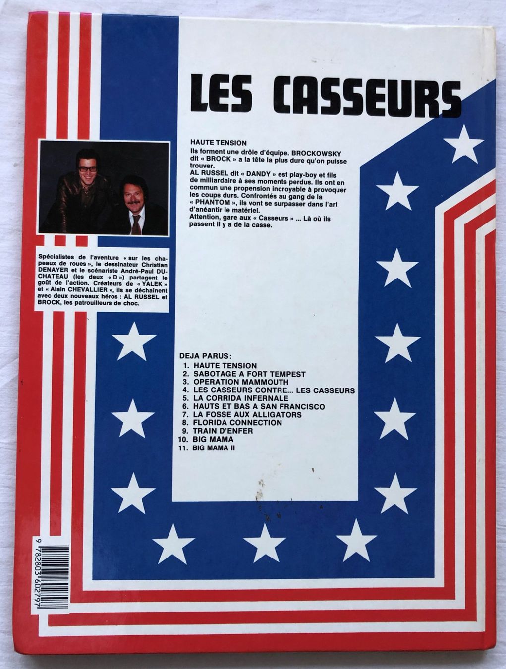 Fumetti: LES CASSEURS - 1 - Haute Tension – Usato da Schaffhausen venduto da durruti 4