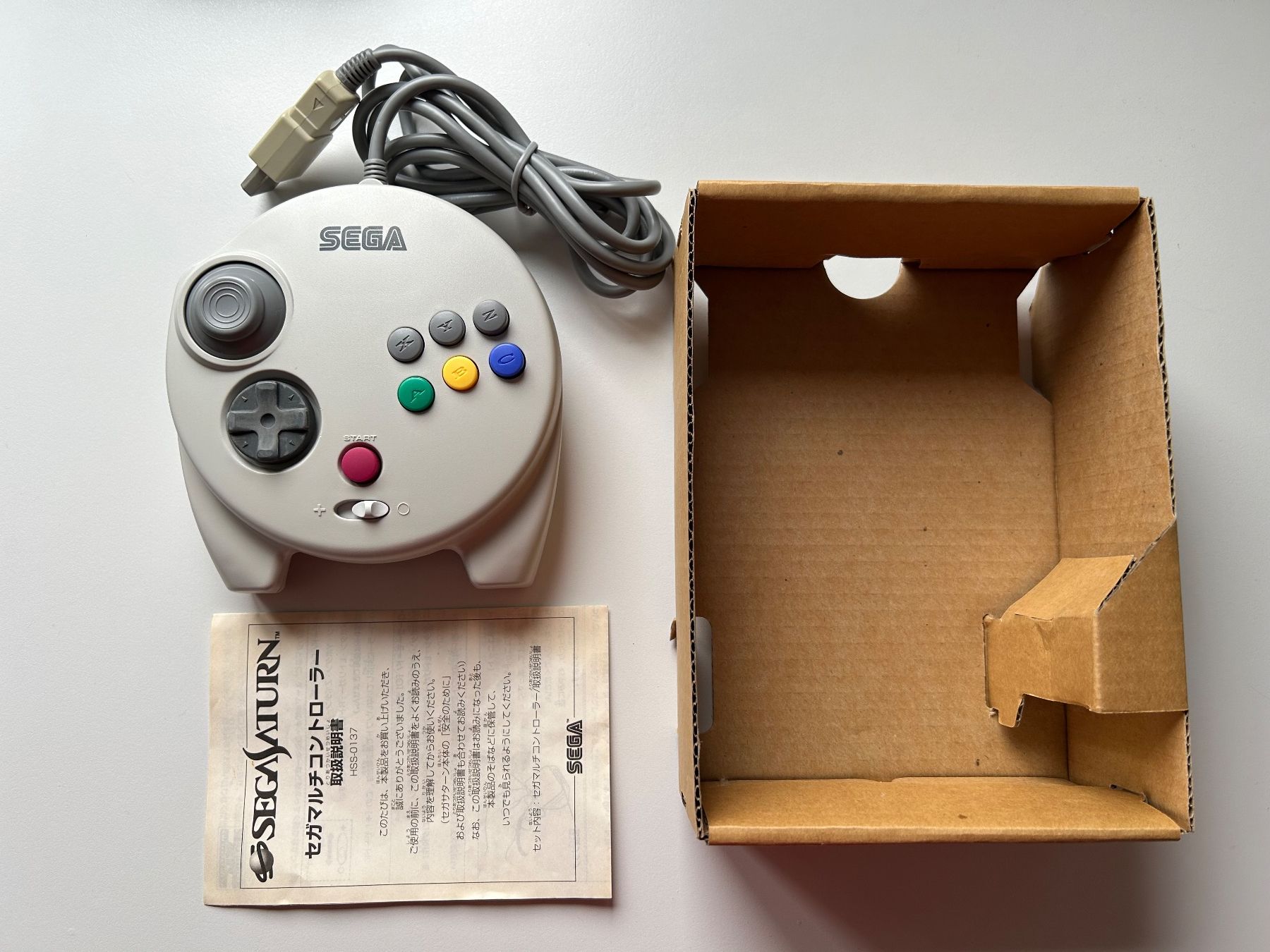 Sega Konsolen: AKTIONSPREIS! Sega Saturn 3D Analog Controller OVP – Gebraucht aus Belp von center-discount 2