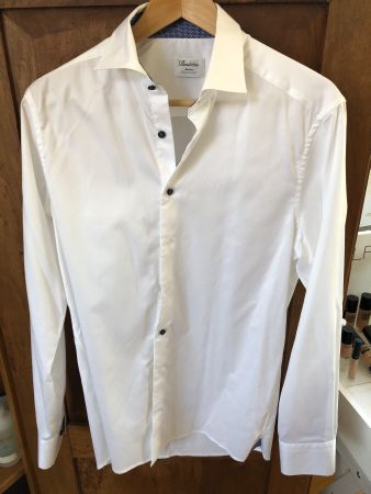 Stenströms Hemd Slimline weiss gebraucht guter Zustand