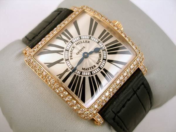 Franck Muller Orologi: FRANCK MULLER MASTER SQUARE 18K&DIAMANTEN REF. 6002 L QZ D – Nuovo (secondo la descrizione) da Zürich venduto da SWISSTIMEARTS-AG