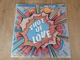 "LP Vinyl:  Bob Dylan – Shot Of Love - 1981"