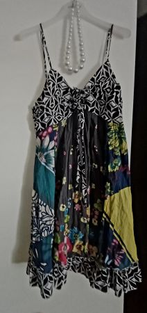 sommwerkleid gr. M, kette inklusiv