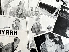 Byrrh - 6 alte Werbungen / Anciennes réclames 1930